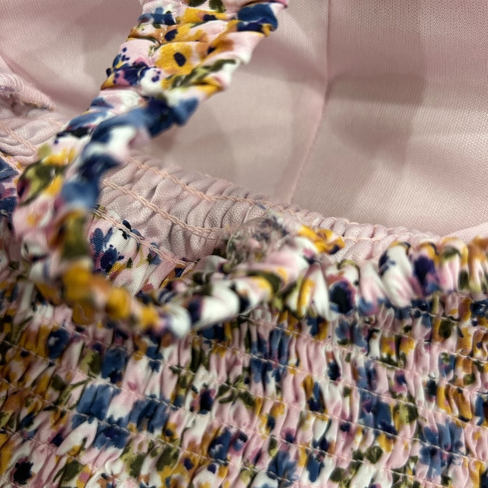 Floral Women's Crop Top - Picture 4 of 6